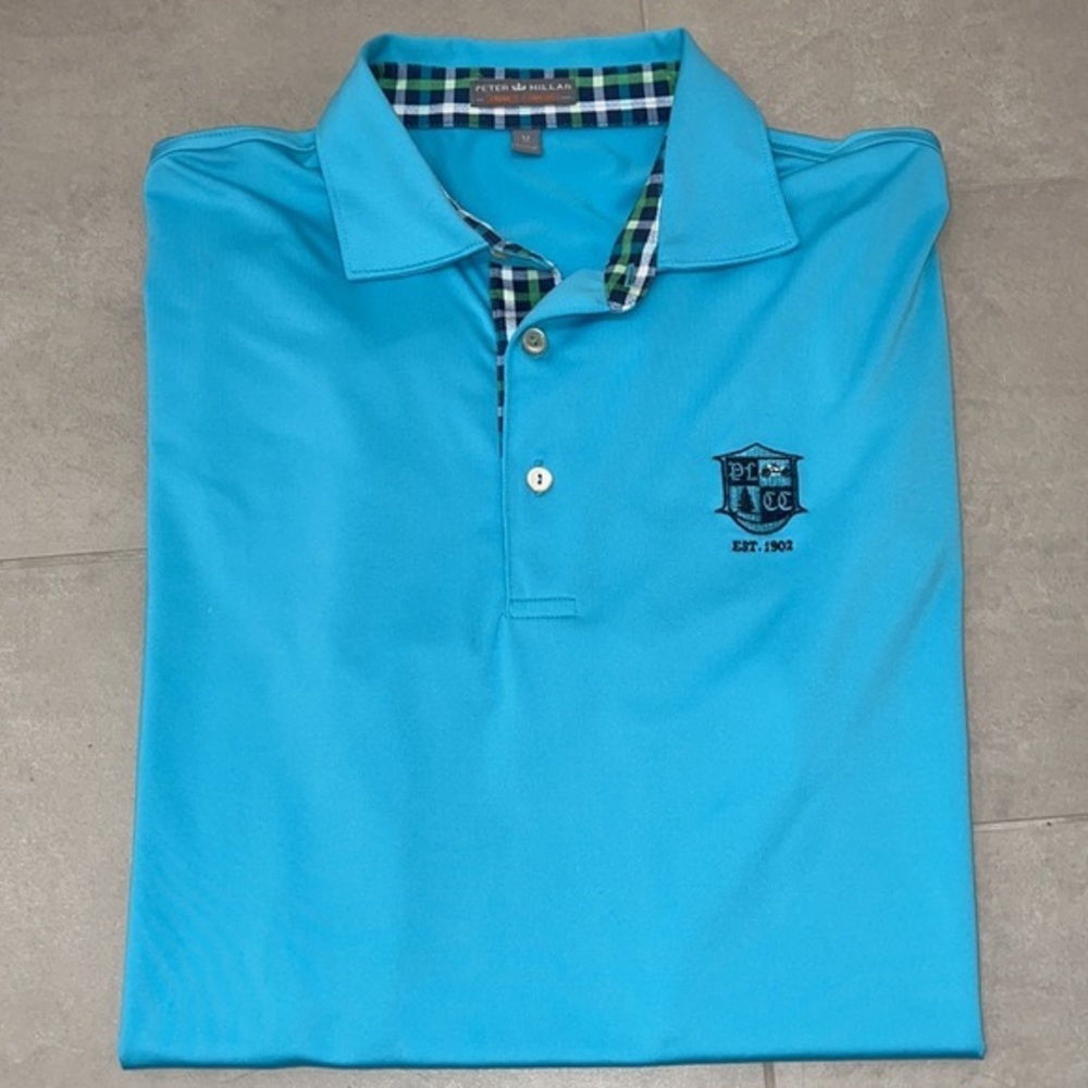 Peter Millar Mens Summer Comfort Golf Polo - Size Medium